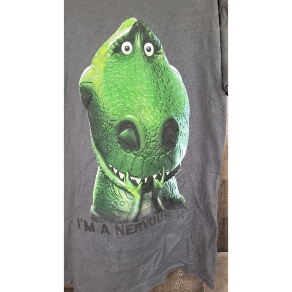 Disney Pixar Toy Story Rex Tee Teen Size Med - Picture 3 of 6